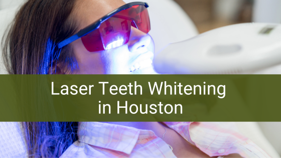 Laser Teeth Whitening in Houston